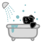 Black Labrador retriever sticker #6306454