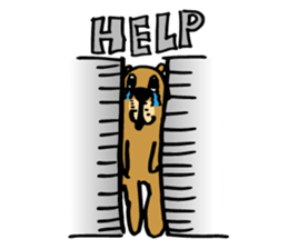 A dog? sticker #6307012