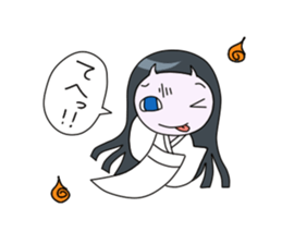 Ghost girlfriend. Reiko-chan sticker #6307182