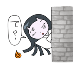 Ghost girlfriend. Reiko-chan sticker #6307199