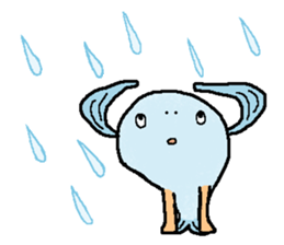 tekuteku walking fish sticker #6307388