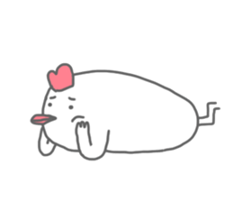 Mr.Fail and Chicken version 2 sticker #6307746