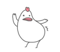 Mr.Fail and Chicken version 2 sticker #6307751