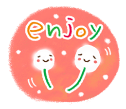 The gentle and warm words sticker #6308091