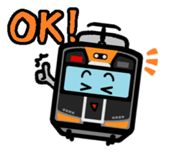 Deformed the Kansai train. NO.1 sticker #6308200