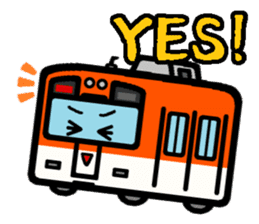 Deformed the Kansai train. NO.1 sticker #6308204