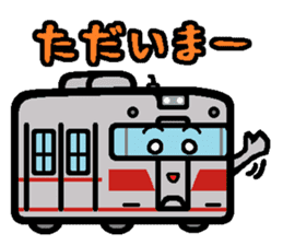 Deformed the Kansai train. NO.1 sticker #6308209