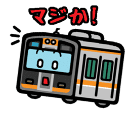 Deformed the Kansai train. NO.1 sticker #6308226