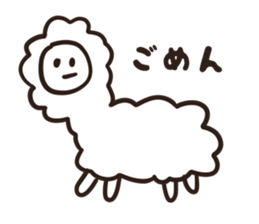 Maybe, animal sticker #6308701