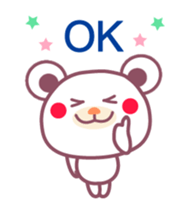 Chocolate bear -with anyone- sticker #6308722