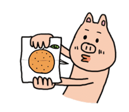 Mr.pork3 sticker #6308780