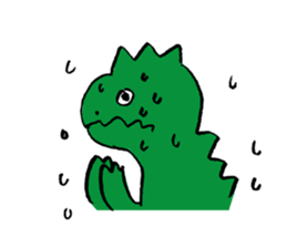 jarilemon&dinosaur&bear&cat 2 sticker #6309081