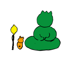 jarilemon&dinosaur&bear&cat 2 sticker #6309100