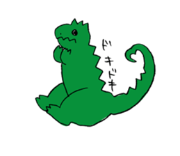 jarilemon&dinosaur&bear&cat 2 sticker #6309110