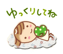 Conversation Sticker of girl sticker #6309172