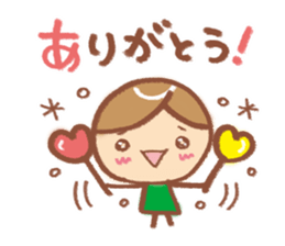 Conversation Sticker of girl sticker #6309176