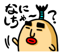 aomori in chonmage sticker #6309320