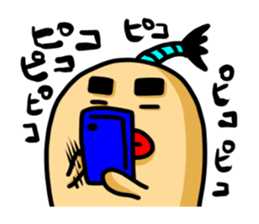 aomori in chonmage sticker #6309327