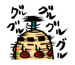 aomori in chonmage sticker #6309328