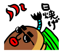 aomori in chonmage sticker #6309343