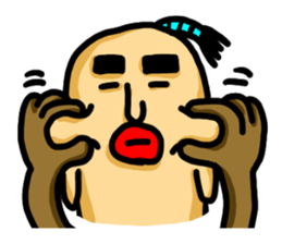 aomori in chonmage sticker #6309348