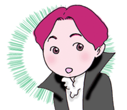 Pink boy 2 sticker #6309750