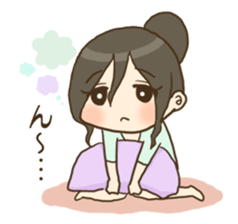 Hey, Girls! WorKing day and night hardly sticker #6309957