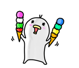 Happy creature sticker #6310002