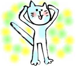 Cat free carefree3 sticker #6310084