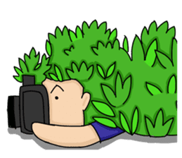 Camera Guy & Girl Model & Pretty sticker #6311243