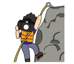 Camera Guy & Girl Model & Pretty sticker #6311249