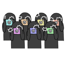 Camera Guy & Girl Model & Pretty sticker #6311255