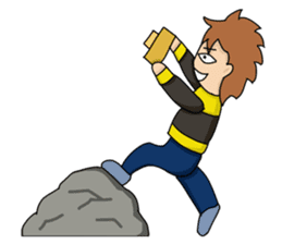 Camera Guy & Girl Model & Pretty sticker #6311259