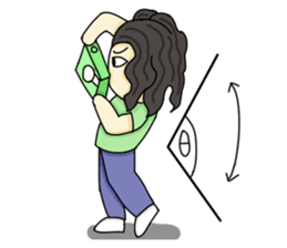 Camera Guy & Girl Model & Pretty sticker #6311264