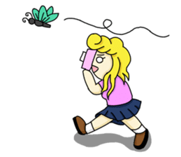 Camera Guy & Girl Model & Pretty sticker #6311265