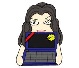 Camera Guy & Girl Model & Pretty sticker #6311268