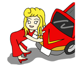 Camera Guy & Girl Model & Pretty sticker #6311269