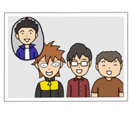 Camera Guy & Girl Model & Pretty sticker #6311277