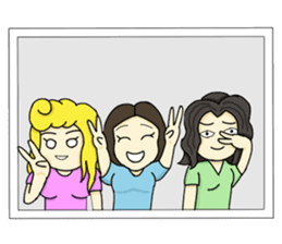 Camera Guy & Girl Model & Pretty sticker #6311278