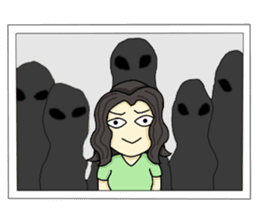 Camera Guy & Girl Model & Pretty sticker #6311279