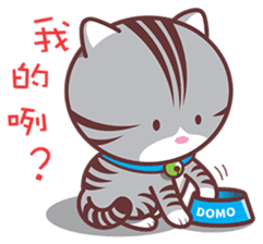 Domo cat sticker #6312297