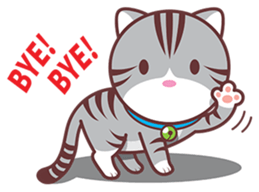 Domo cat sticker #6312314