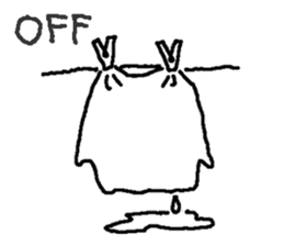 No motivation ghost and his friends EN sticker #6313053