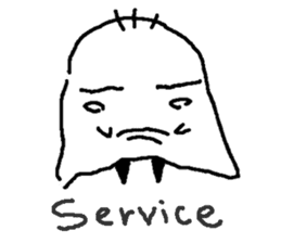 No motivation ghost and his friends EN sticker #6313058