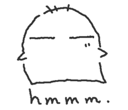 No motivation ghost and his friends EN sticker #6313064