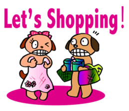 The funky dog 4 sticker #6313325