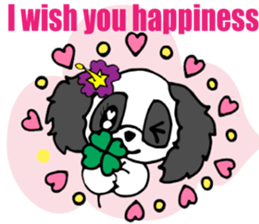 Lovely Puppy 3 Cheerful A cocker English sticker #6313564