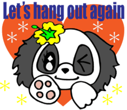 Lovely Puppy 3 Cheerful A cocker English sticker #6313590