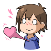 A person with a glum face Sticker sticker #6313619