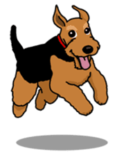 Funny dog, Welsh Terrier sticker #6313640